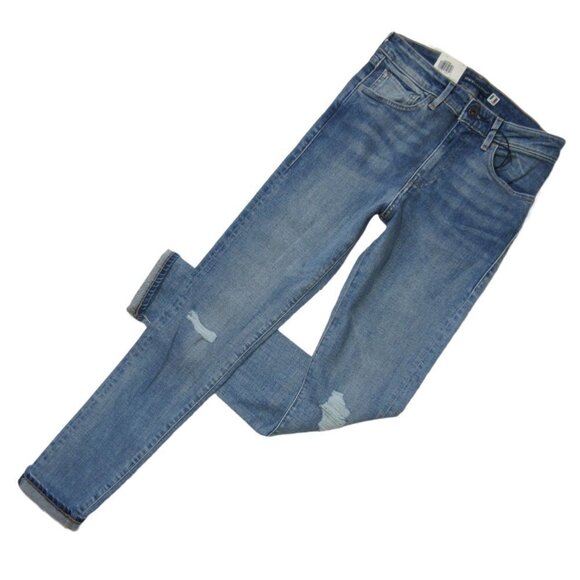 NWT Levi's Made & Crafted LMC 721 High Rise Skinny in Selvedge Cobalt Jeans 26 - Picture 2 of 11